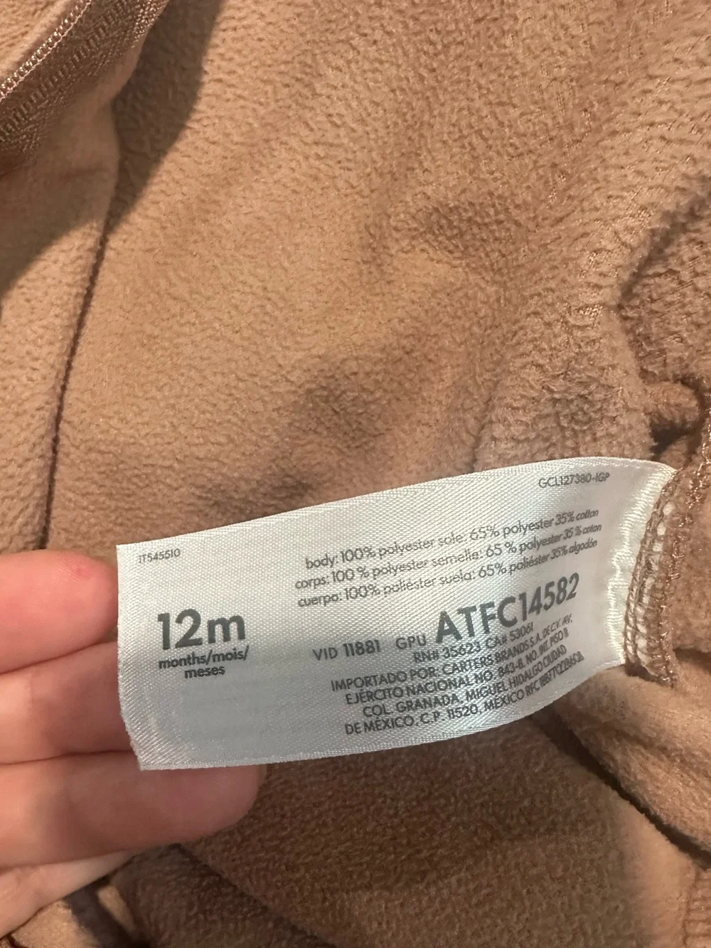 3 12M warm pajamas